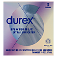 Durex Invisible Extra Lubricated Prezerwatywy 3 sztuki