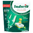 Ludwik All in one Lemon Tabletki do zmywarek 1,44 kg (80 sztuk)