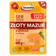 Mlekpol Ser złoty mazur w plastrach 400 g