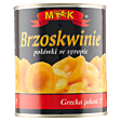 MK Brzoskwinie połówki w syropie 820 g