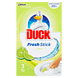 Duck Fresh Stick Lime Żelowe paski do toalet 27 g (3 x 9 g)