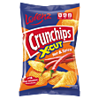 Crunchips X-Cut Chipsy ziemniaczane o smaku ostro-pikantnym 140 g