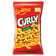 Curly Chrupki kukurydziane ze świeżo zmielonymi orzeszkami ziemnymi 120 g