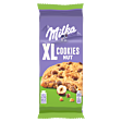 Milka XL Cookies Nuts Ciastka z kawałkami czekolady mlecznej i orzechami 184 g