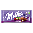 Milka Czekolada mleczna z rodzynkami i orzechami laskowymi 100 g