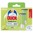 Duck Fresh Discs Żelowy krążek do toalety o zapachu limonkowym 72 ml (2 x 36 ml)