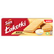 San Łakotki Wafle o smaku waniliowym 146 g