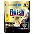 Finish Ultimate Plus Lemon Kapsułki do mycia naczyń w zmywarce 756,4 g (62 sztuki)