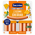 Tarczyński Parówki premium z szynki z serem cheddar 180 g (2 x 90 g)