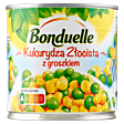 Bonduelle Kukurydza złocista z groszkiem 340 g