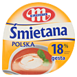 Mlekovita Śmietana Polska gęsta 18% 200 g