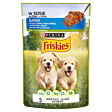 Friskies Junior Karma dla szczeniąt w sosie z kurczakiem i marchewką 100 g