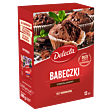 Delecta Babeczki smak czekoladowy mieszanka do domowego wypieku ciasta 280 g