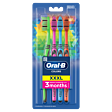 Oral-B Color Collection Manualna szczoteczka do zębów,  4 sztuki