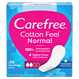 Carefree Cotton Feel Normal Wkładki higieniczne świeży zapach 56 sztuk