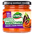 Łowicz Pasta warzywna bakłażan & suszone pomidory 180 g