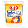 Mlekovita Śmietana Polska gęsta 18% 400 g