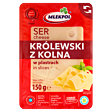 Mlekpol Ser królewski z Kolna w plastrach 150 g