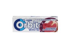 Orbit White Raspberry & Pomegranate 10 drażetek 14 g