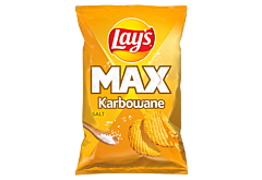 Lay's Max Chipsy ziemniaczane karbowane solone 120 g