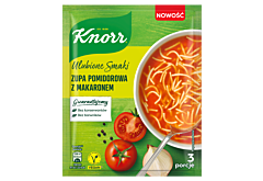 Knorr Ulubione Smaki Zupa pomidorowa z makaronem 50 g