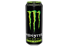 Monster Energy Zero Sugar Gazowany napój energetyzujący 500 ml