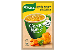 Knorr Gorący Kubek Rosół z kury z makaronem 12 g