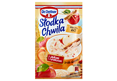 Dr. Oetker Słodka Chwila Mleczny ryż z jabłkami i cynamonem 58 g