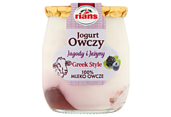 Rians Jogurt owczy jagody i jeżyny 115 g