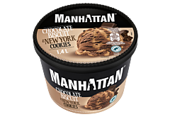 Manhattan Lody czekoladowe i lody o smaku ciasteczkowym z Nowego Jorku 1400 ml