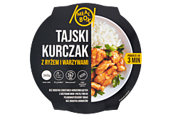 Meal Box Tajski kurczak z ryżem i warzywami 360 g