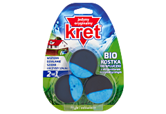 kret Bio kostka do spłuczki z aktywatorem enzymatycznym 150 g (3 x 50 g)