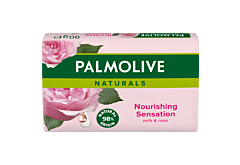 Palmolive Naturals Mydło w kostce Mleko i Róża, 90 g