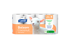 Lambi Balsam Coconut Papier toaletowy 8 rolek