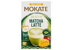 Mokate Matcha Latte Napój w proszku smak mango 84 g (6 x 14 g)