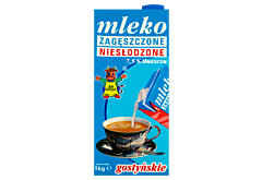 SM Gostyń Mleko gostyńskie zagęszczone niesłodzone 7,5% 1 kg