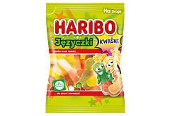 Haribo Języczki Żelki o smaku owocowym kwaśne 85 g