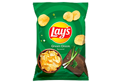 Lay's Chipsy ziemniaczane o smaku zielonej cebulki 130 g