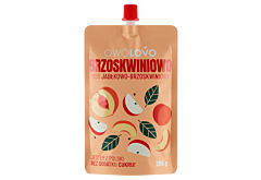 OWOLOVO Brzoskwiniowo Mus jabłkowo-brzoskwiniowy 200 g