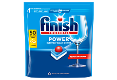 Finish Power Lemon Tabletki do mycia naczyń w zmywarce 800 g (50 sztuk)