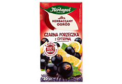 Herbapol Herbaciany Ogród Herbatka owocowo-ziołowa czarna porzeczka z cytryną 54 g (20 x 2,7 g)