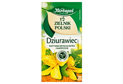 Herbapol Zielnik Polski Dziurawiec Herbatka ziołowa Suplement diety 30 g (20 x 1,5 g)