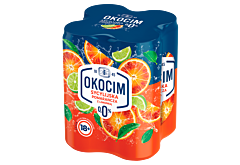 Okocim Mix piwa bezalkoholowego z lemoniadą sycylijska pomarańcza z limonką 4 x 500 ml