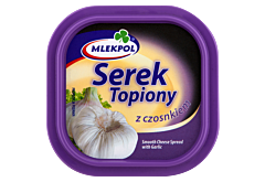 Mlekpol Serek topiony z czosnkiem 100 g