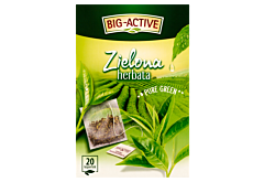 Big-Active Pure Green Zielona herbata 30 g (20 x 1,5 g)