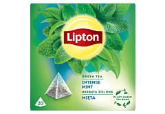 Lipton Herbata zielona mięta 32 g (20 torebek)