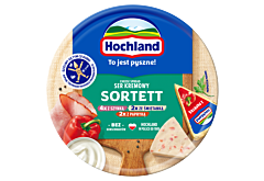 Hochland Ser kremowy sortett w trójkącikach 180 g