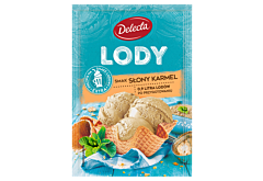 Delecta Lody smak słony karmel 57 g