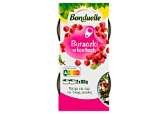 Bonduelle Buraczki w kostkach 160 g (2 x 80 g)