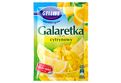 Gellwe Galaretka smak cytrynowy 72 g